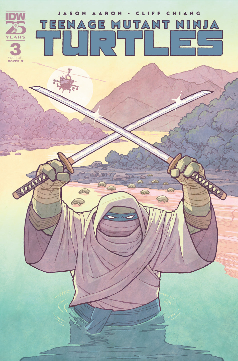 Stock Photo of Teenage Mutant Ninja Turtles (2024) #3 Variant B Chiang IDW Publishing Comics sold by Stronghold Collectibles of Acadiana Lafayette, LA