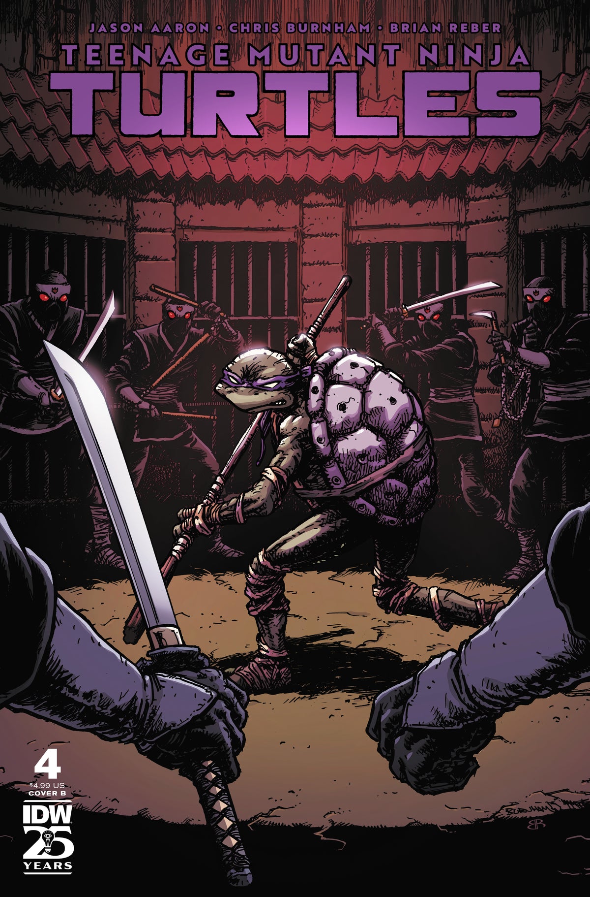 Stock Photo of Teenage Mutant Ninja Turtles (2024) #4 Variant B Burnham IDW Publishing Comics sold by Stronghold Collectibles of Acadiana Lafayette, LA