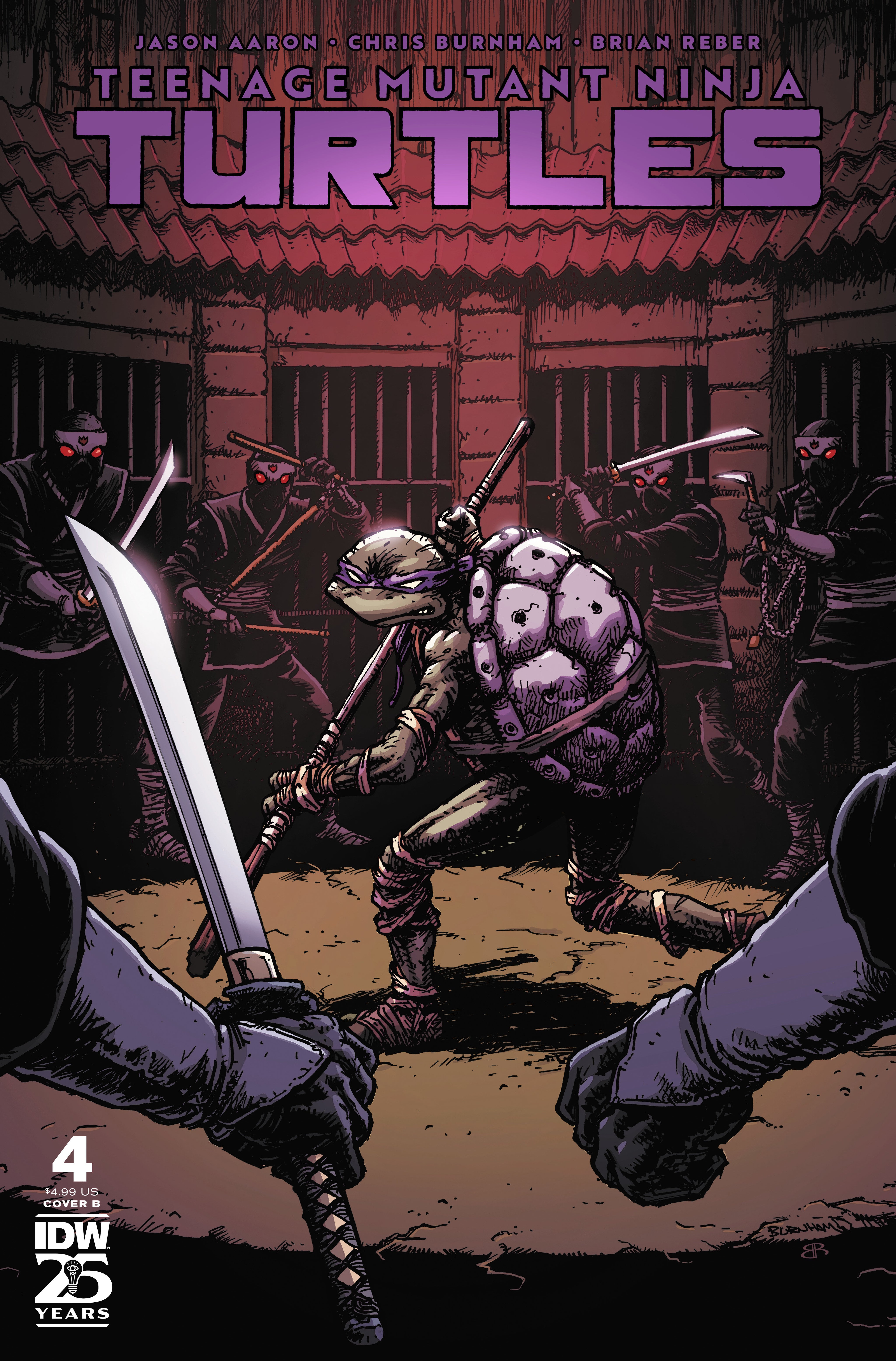Stock Photo of Teenage Mutant Ninja Turtles (2024) #4 Variant B Burnham IDW Publishing Comics sold by Stronghold Collectibles of Acadiana Lafayette, LA