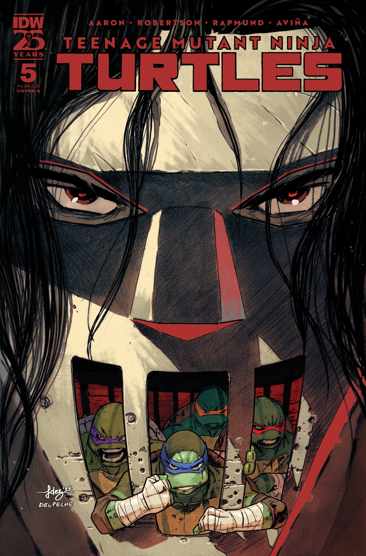 Stock Photo of Teenage Mutant Ninja Turtles (2024) #5 CVR A Fernandez IDW Publishing Comics sold by Stronghold Collectibles of Acadiana Lafayette, LA
