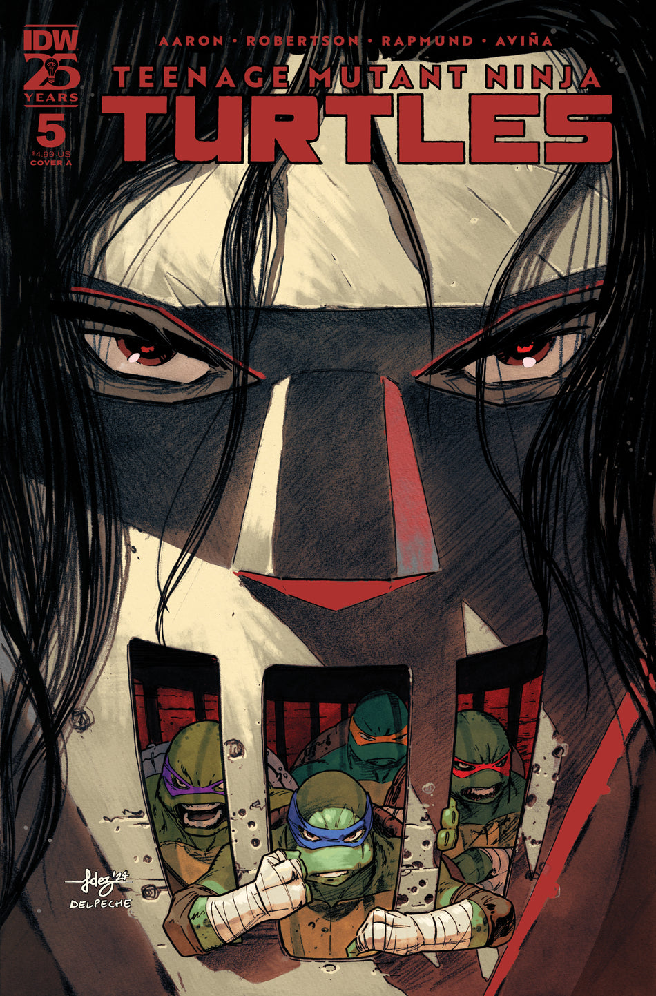 Stock Photo of Teenage Mutant Ninja Turtles (2024) #5 CVR A Fernandez IDW Publishing Comics sold by Stronghold Collectibles of Acadiana Lafayette, LA