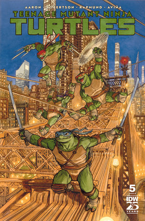 Teenage Mutant Ninja Turtles (2024) #5 Variant RI 1:100 Guarnido