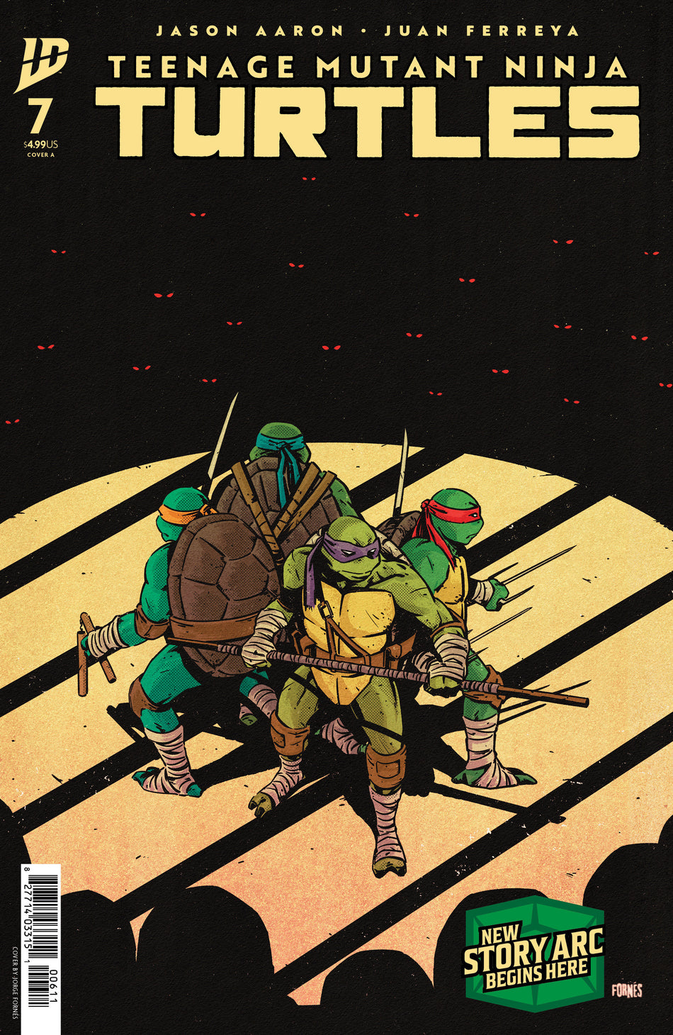 Stock Photo of Teenage Mutant Ninja Turtles #7 CVR A Forn‚s IDW Publishing Comics sold by Stronghold Collectibles of Acadiana Lafayette, LA