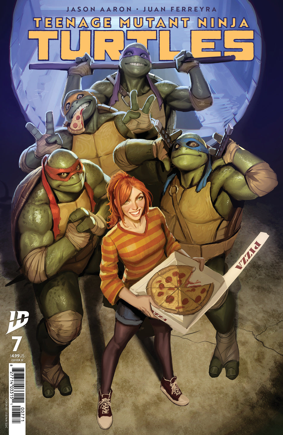 Stock Photo of Teenage Mutant Ninja Turtles #7 Variant D Sejic IDW Publishing Comics sold by Stronghold Collectibles of Acadiana Lafayette, LA