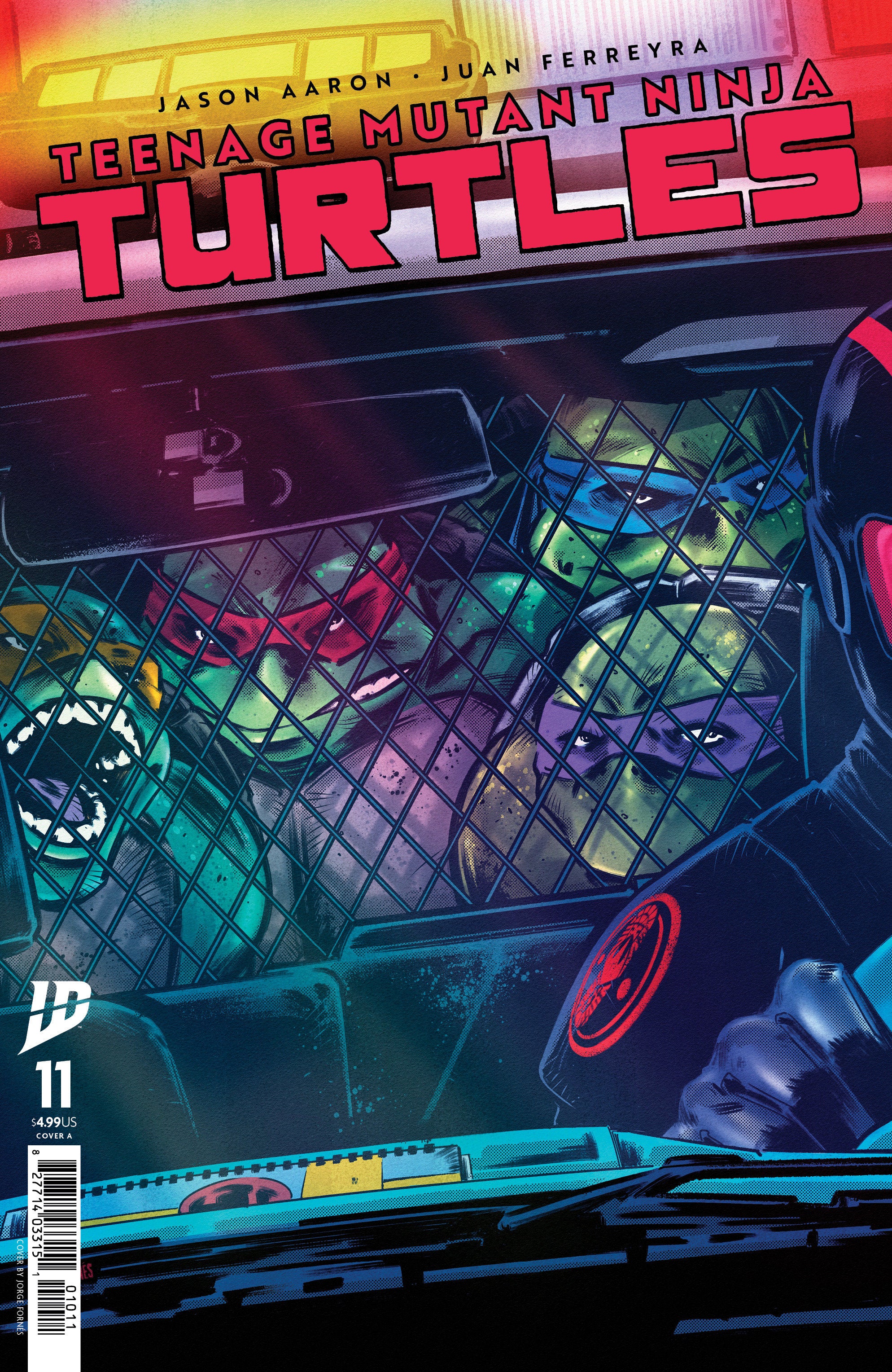 Stock Photo of Teenage Mutant Ninja Turtles #11 Cover A (FornéS) IDW Publishing Comics sold by Stronghold Collectibles of Acadiana Lafayette, LA