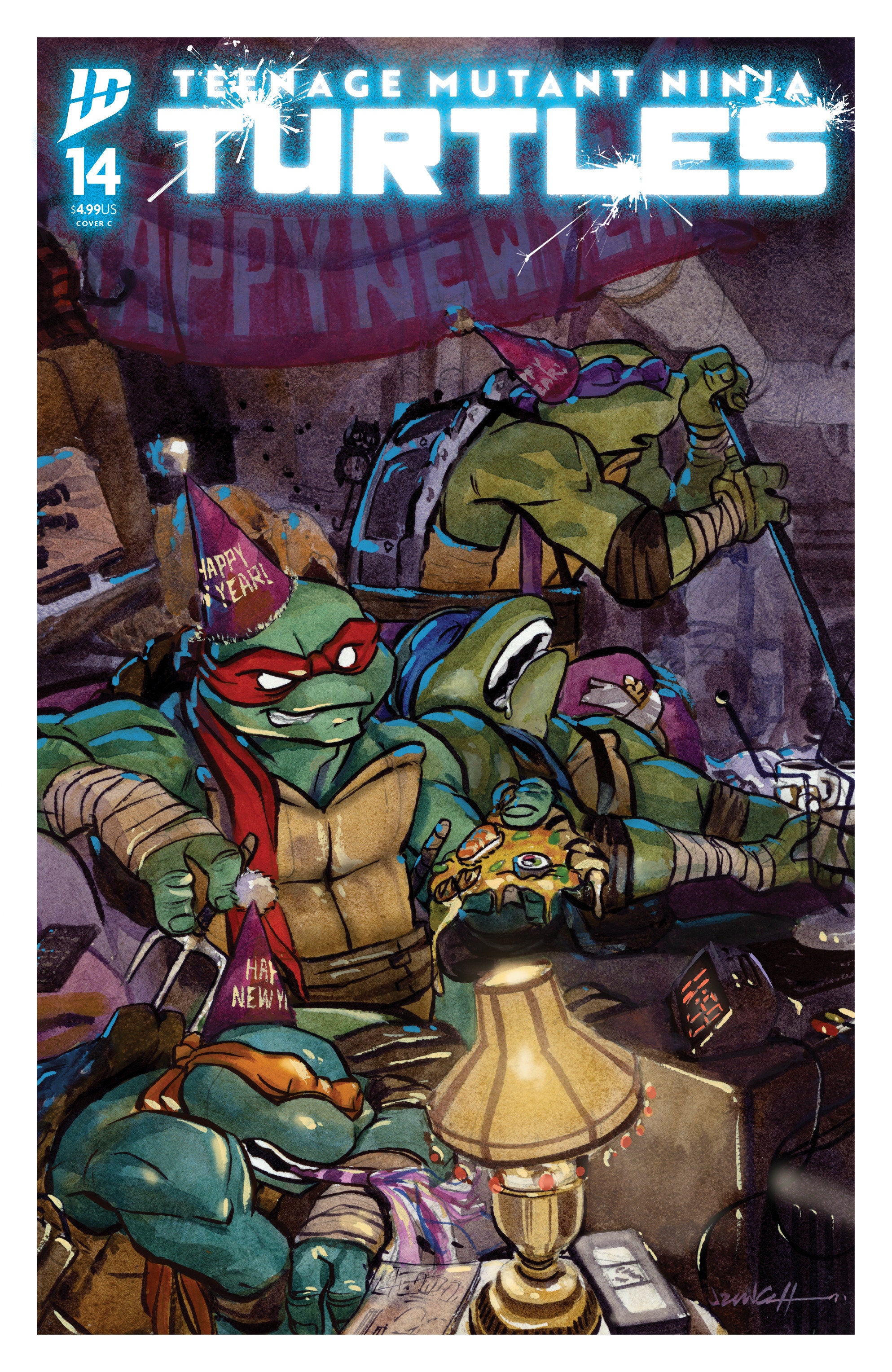 Stock Photo of  Teenage Mutant Ninja Turtles #14 Variant C (Cullum) IDW Publishing Comics sold by Stronghold Collectibles of Acadiana Lafayette, LA