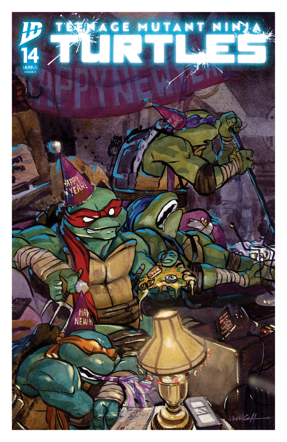 Stock Photo of  Teenage Mutant Ninja Turtles #14 Variant C (Cullum) IDW Publishing Comics sold by Stronghold Collectibles of Acadiana Lafayette, LA
