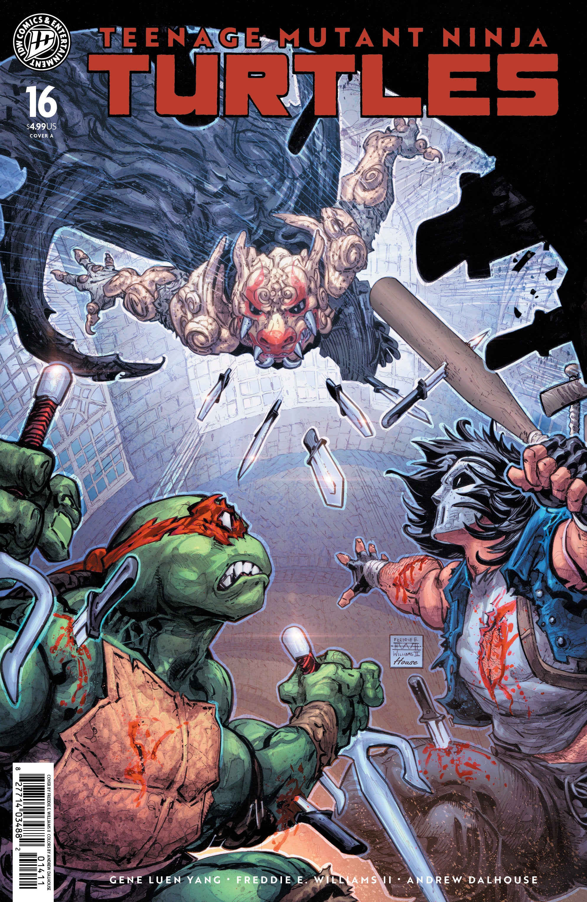 Stock Photo of  Teenage Mutant Ninja Turtles #16 Cover A (Williams II) IDW Publishing Comics sold by Stronghold Collectibles of Acadiana Lafayette, LA
