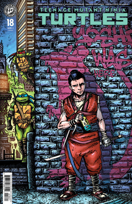 Stock Photo of  Teenage Mutant Ninja Turtles #18 Variant B (Eastman & Bishop) IDW Publishing Comics sold by Stronghold Collectibles of Acadiana Lafayette, LA