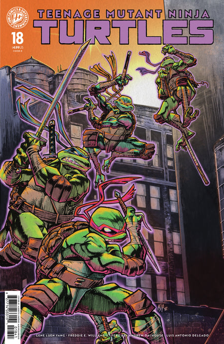 Stock Photo of  Teenage Mutant Ninja Turtles #18 Variant D (Jiménez Alburquerque) IDW Publishing Comics sold by Stronghold Collectibles of Acadiana Lafayette, LA