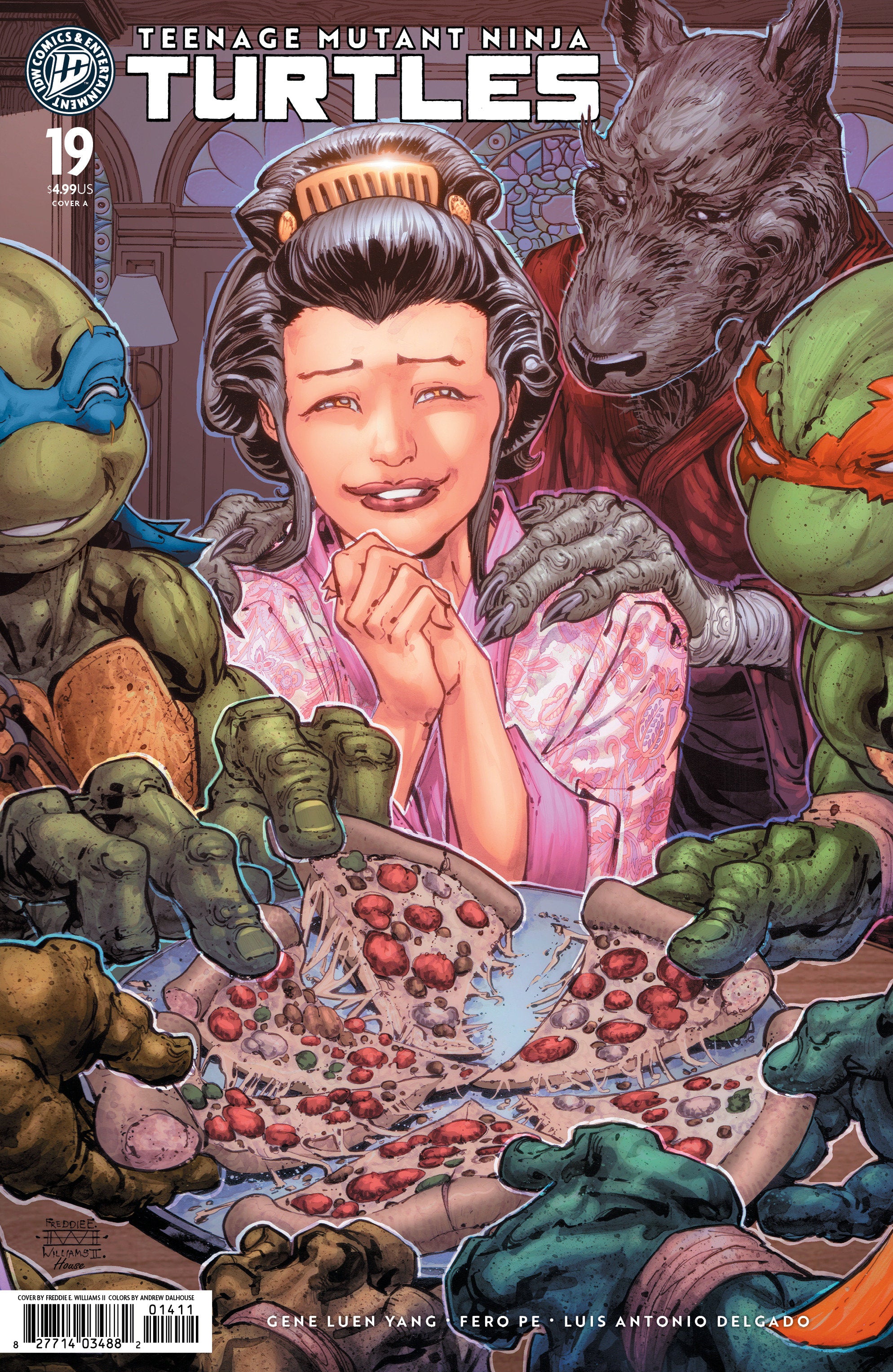 Stock Photo of  Teenage Mutant Ninja Turtles #19 Cover A (Williams II) IDW Publishing Comics sold by Stronghold Collectibles of Acadiana Lafayette, LA