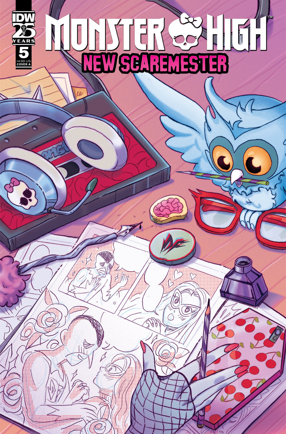 Stock Photo of Monster High New Scaremester #5 CVR A Jovellanos IDW Publishing Comics sold by Stronghold Collectibles of Acadiana Lafayette, LA