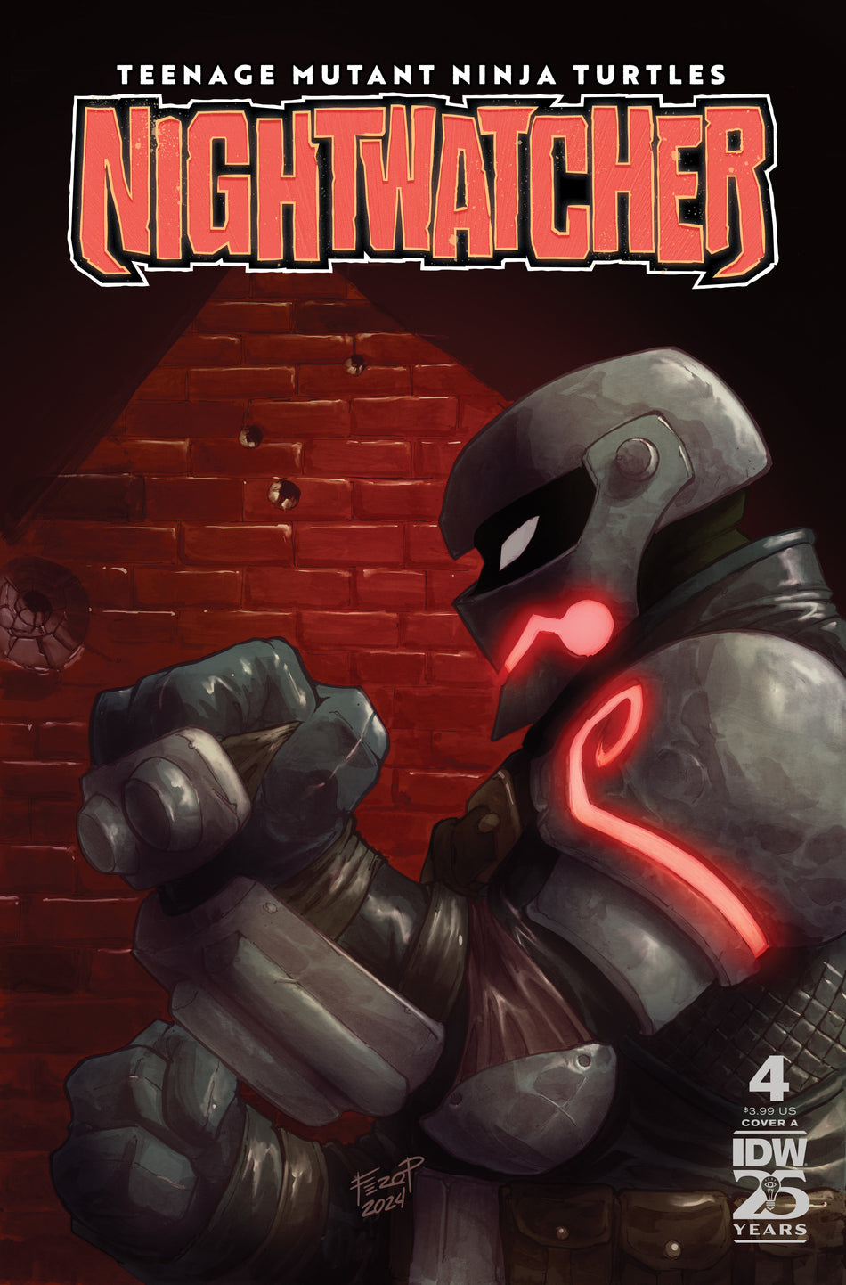 Stock Photo of Teenage Mutant Ninja Turtles: Nightwatcher #4 CVR A Pe IDW Publishing Comics sold by Stronghold Collectibles of Acadiana Lafayette, LA