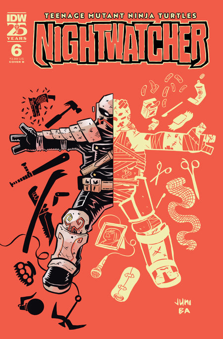 Stock Photo of Teenage Mutant Ninja Turtles: Nightwatcher #6 Variant B Ba IDW Publishing Comics sold by Stronghold Collectibles of Acadiana Lafayette, LA
