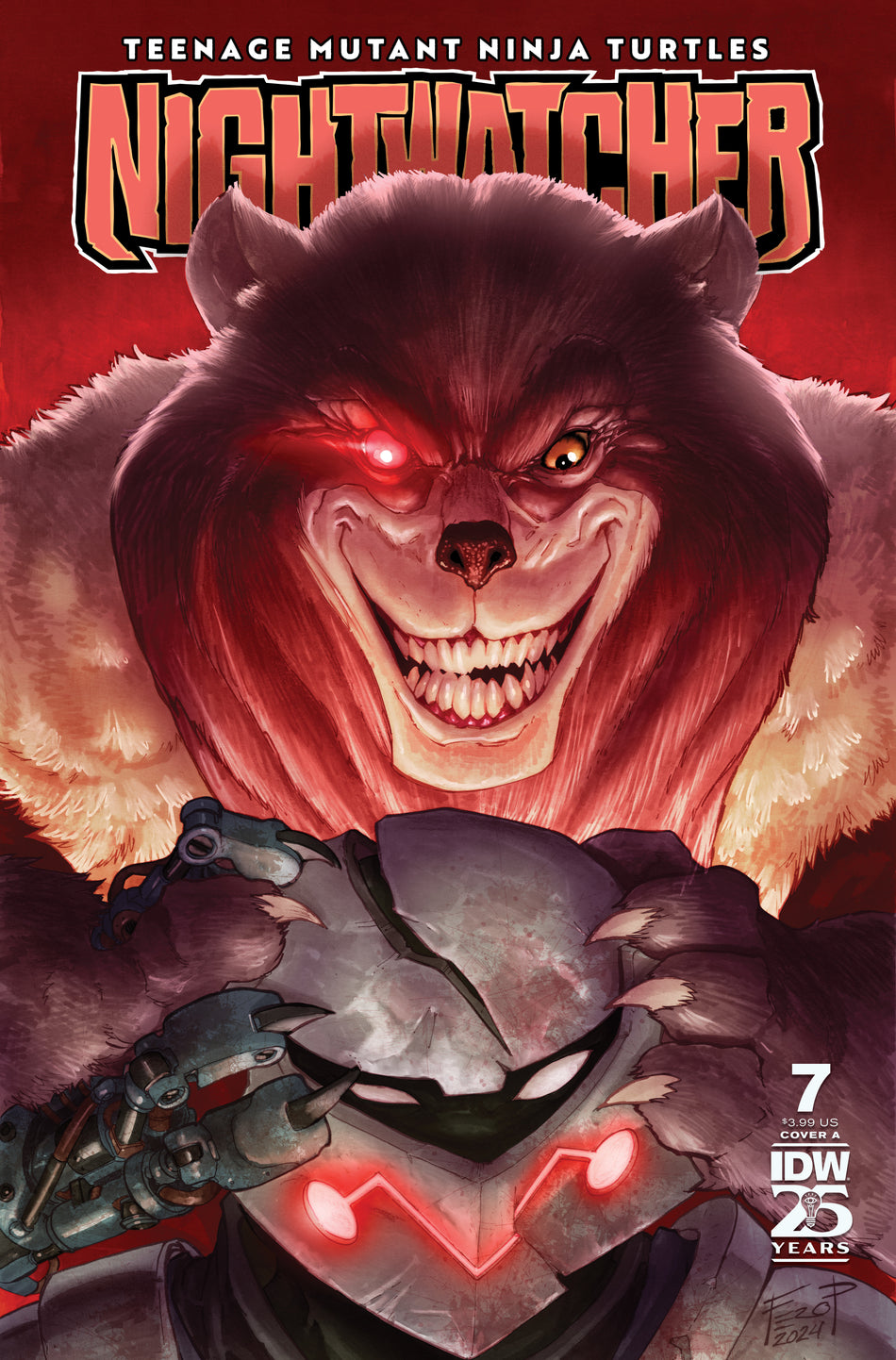 Stock Photo of Teenage Mutant Ninja Turtles: Nightwatcher #7 CVR A Pe IDW Publishing Comics sold by Stronghold Collectibles of Acadiana Lafayette, LA