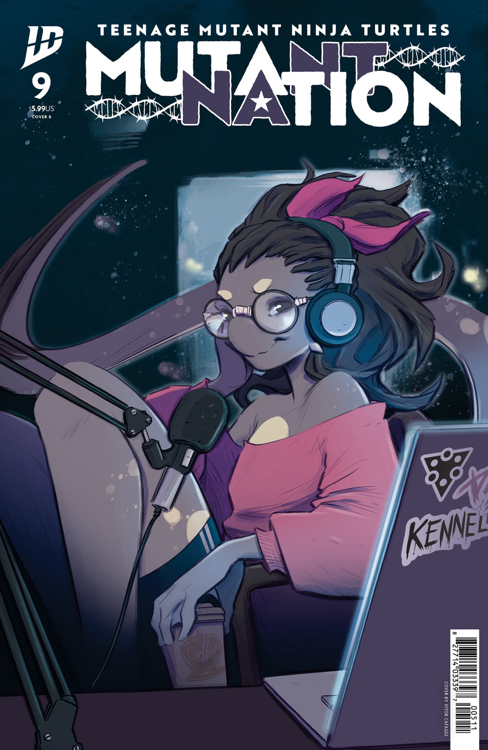 Stock Photo of Teenage Mutant Ninja Turtles: Mutant Nation #9 Variant B Cafaggi IDW Publishing Comics sold by Stronghold Collectibles of Acadiana Lafayette, LA