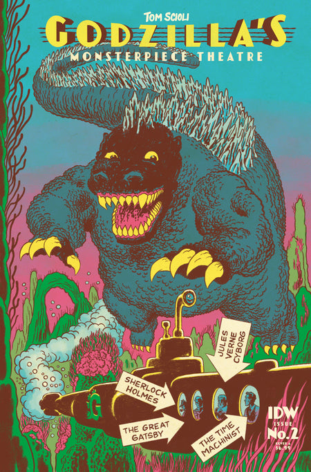 Stock Photo of Godzilla's Monsterpiece Theatre #2 CVR A Scioli IDW Publishing Comics sold by Stronghold Collectibles of Acadiana Lafayette, LA
