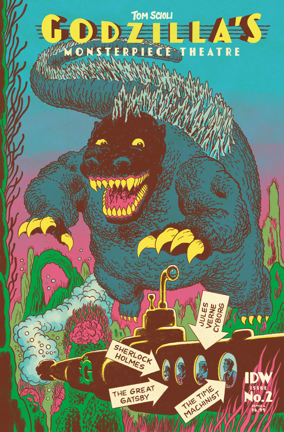 Stock Photo of Godzilla's Monsterpiece Theatre #2 CVR A Scioli IDW Publishing Comics sold by Stronghold Collectibles of Acadiana Lafayette, LA
