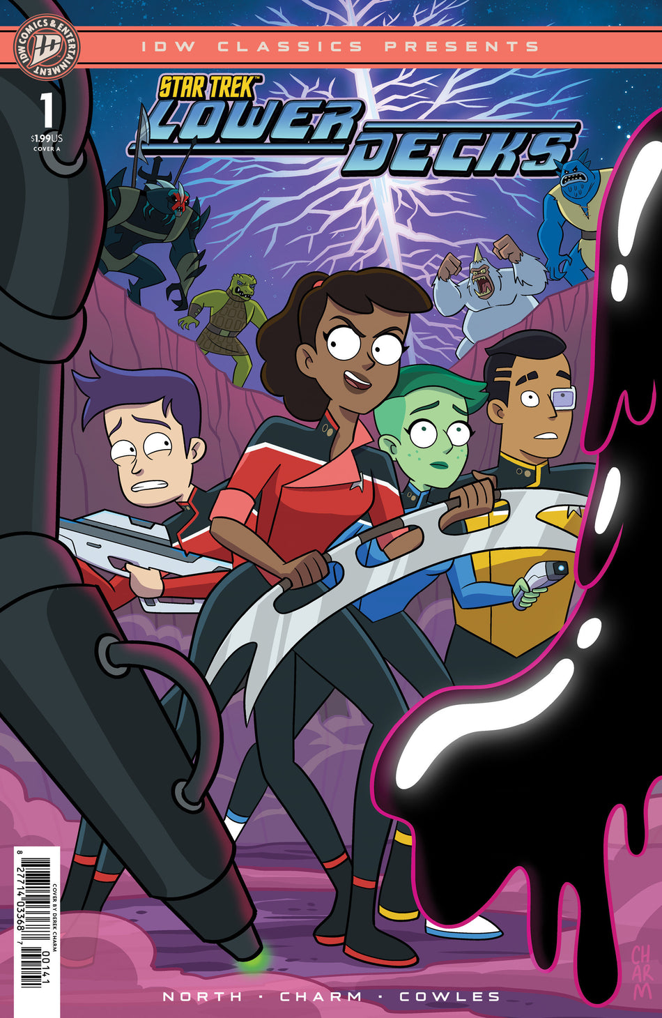 Stock Photo of  Star Trek: Lower Decks #1: Idw Classics Cover A (Charm) IDW Publishing Comics sold by Stronghold Collectibles of Acadiana Lafayette, LA