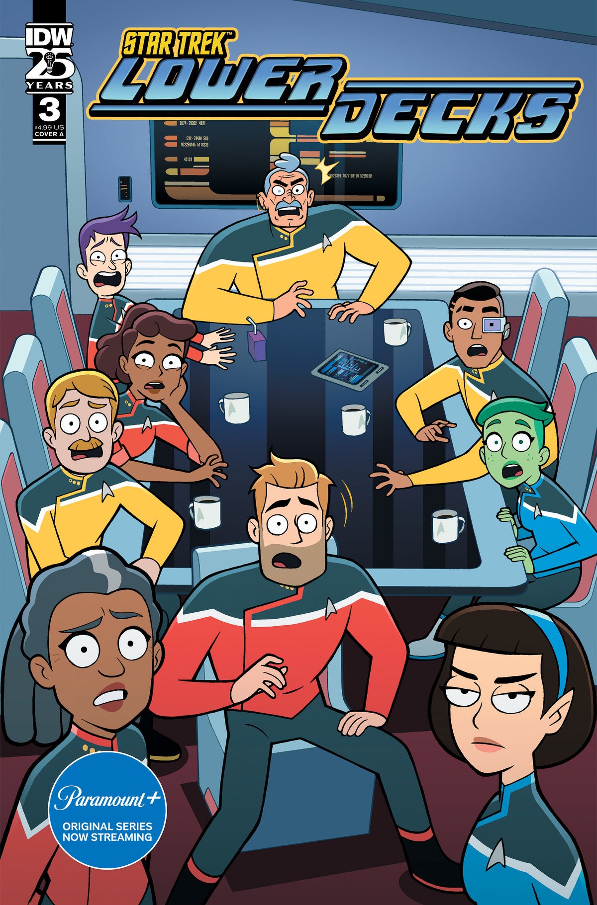 Stock Photo of Star Trek Lower Decks #3 CVR A Lawrence IDW Publishing Comics sold by Stronghold Collectibles of Acadiana Lafayette, LA