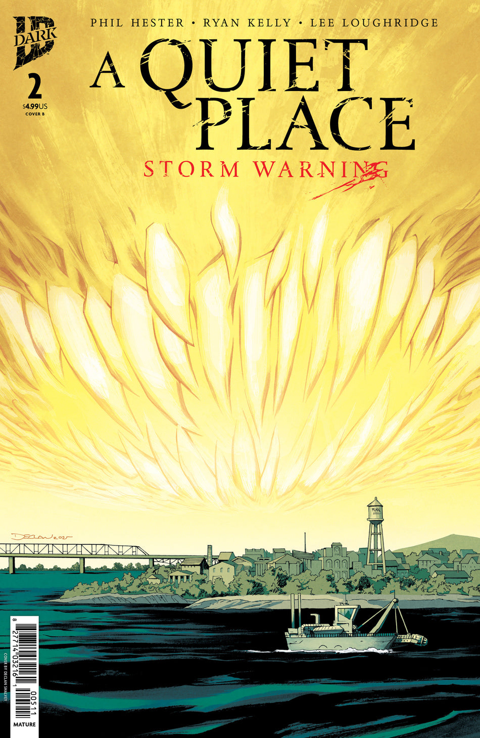Stock Photo of  A Quiet Place: Storm Warning #2 Variant B (Shalvey) IDW Publishing Comics sold by Stronghold Collectibles of Acadiana Lafayette, LA