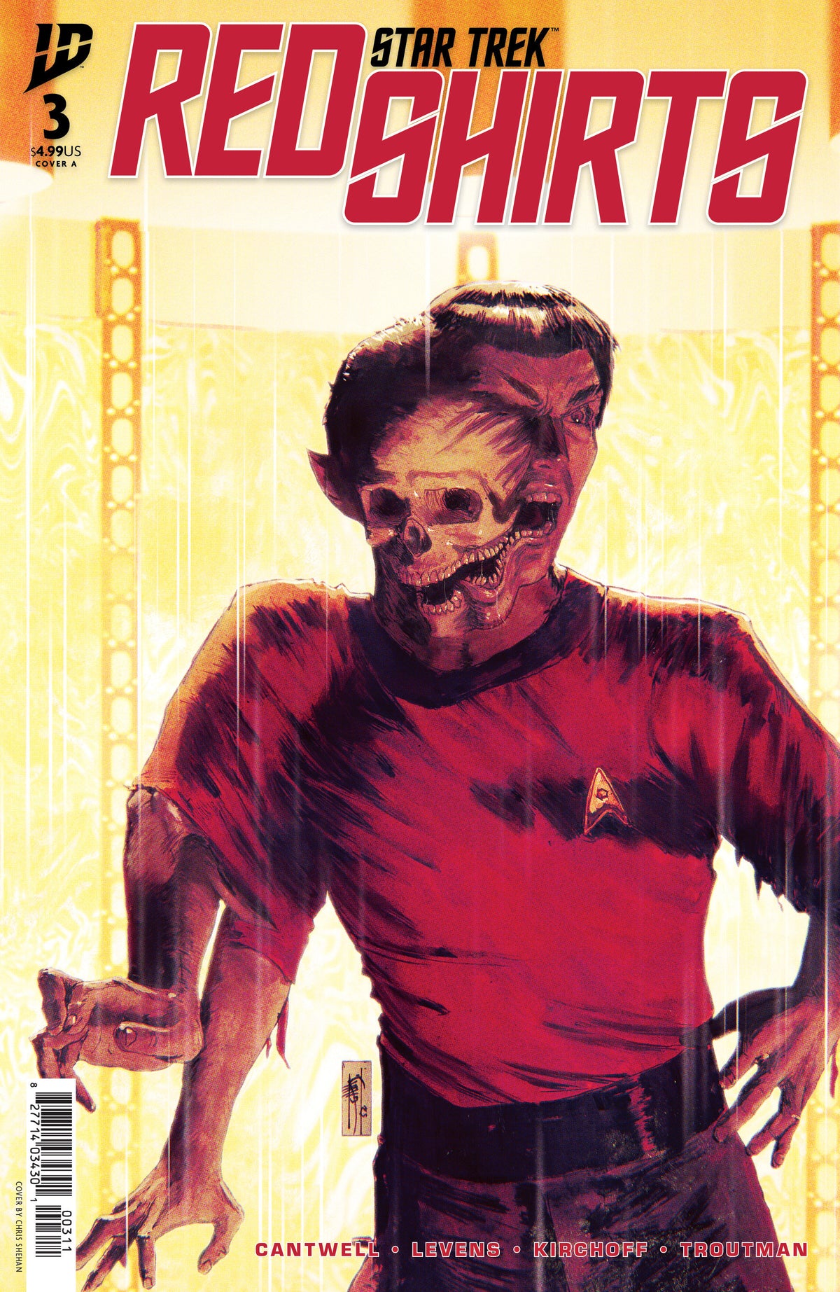 Stock Photo of Star Trek: Red Shirts #3 CVR A Shehan IDW Publishing Comics sold by Stronghold Collectibles of Acadiana Lafayette, LA