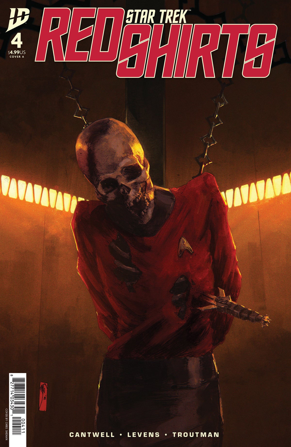 Stock Photo of Star Trek: Red Shirts #4 CVR A (Shehan) IDW Publishing Comics sold by Stronghold Collectibles of Acadiana Lafayette, LA