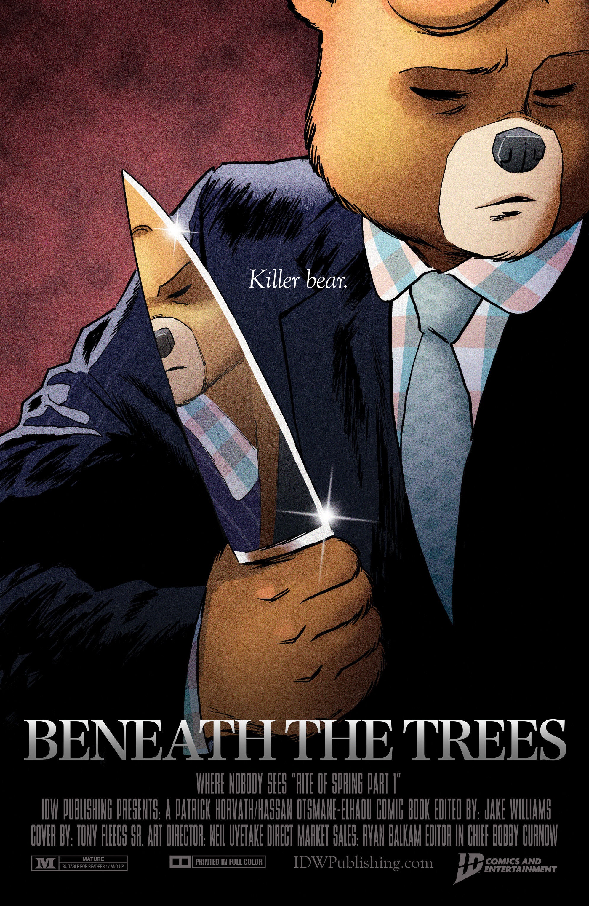 Stock Photo of Beneath the Trees Where Nobody Sees: Rite of Spring #1 B Fleecs Movie Homage Cover IDW Publishing Comics sold by Stronghold Collectibles of Acadiana Lafayette, LA