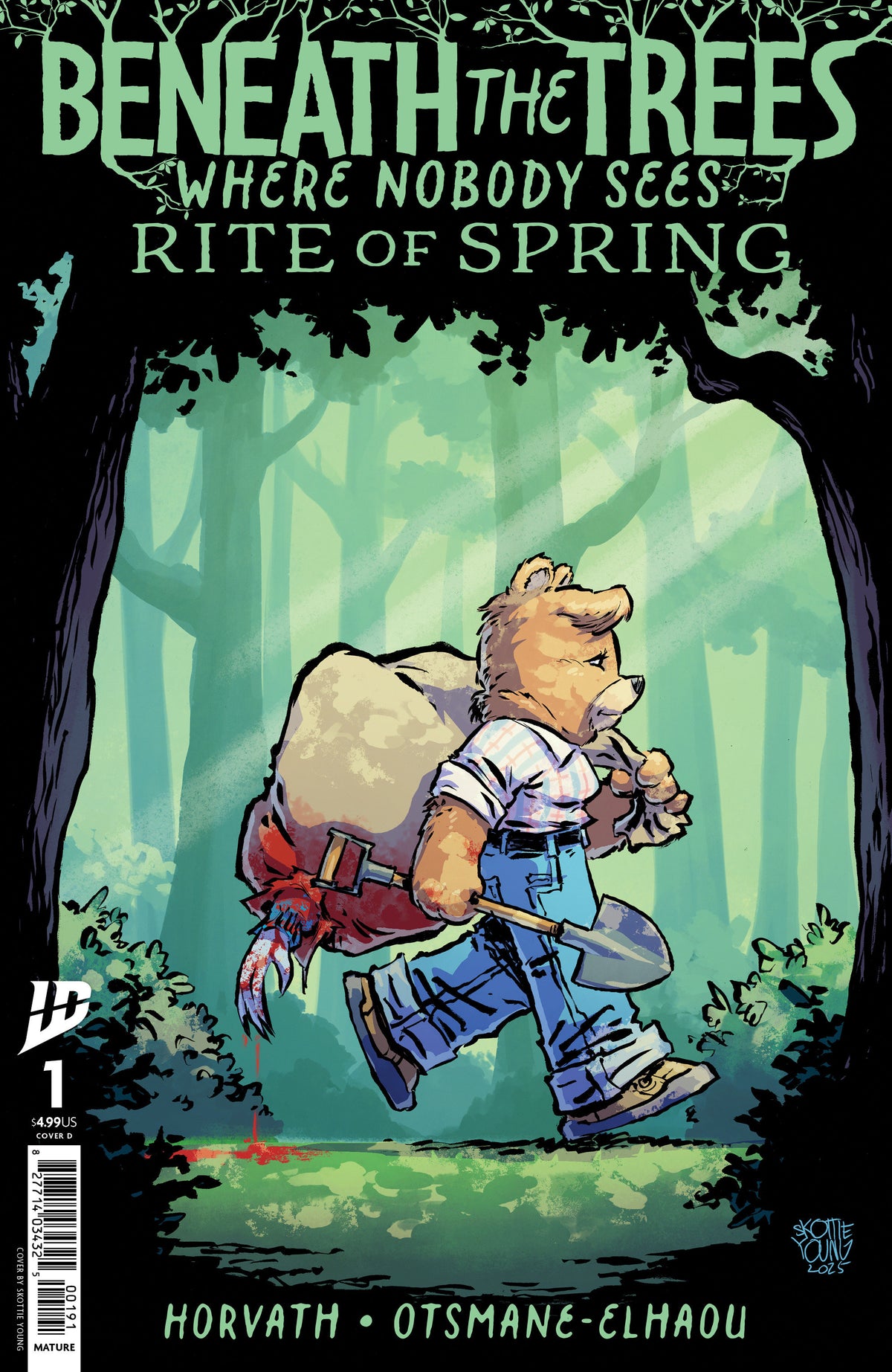 Stock Photo of Beneath the Trees Where Nobody Sees: Rite of Spring #1 D Skottie Young Variant IDW Publishing Comics sold by Stronghold Collectibles of Acadiana Lafayette, LA