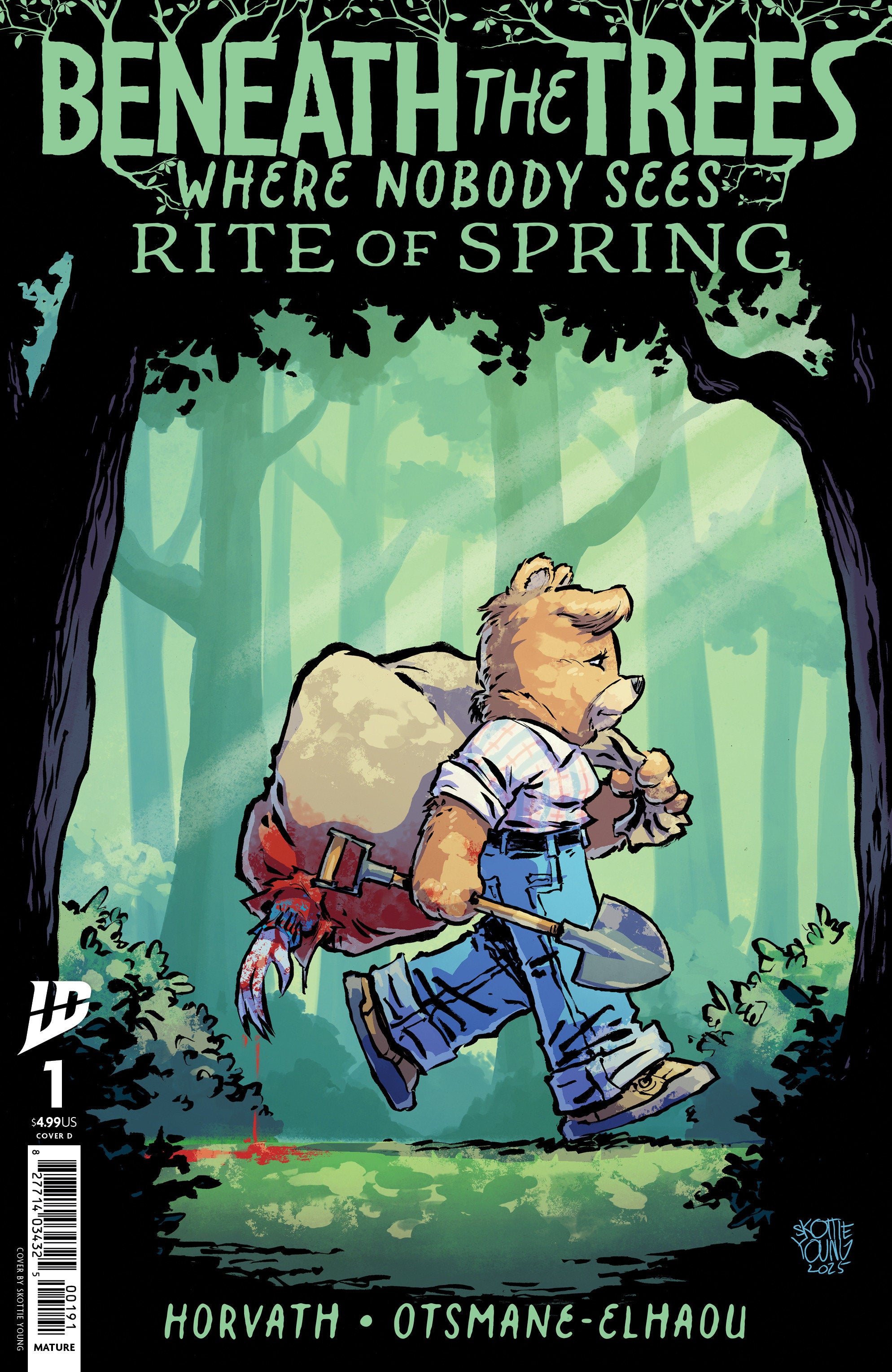 Stock Photo of Beneath the Trees Where Nobody Sees: Rite of Spring #1 D Skottie Young Variant IDW Publishing Comics sold by Stronghold Collectibles of Acadiana Lafayette, LA