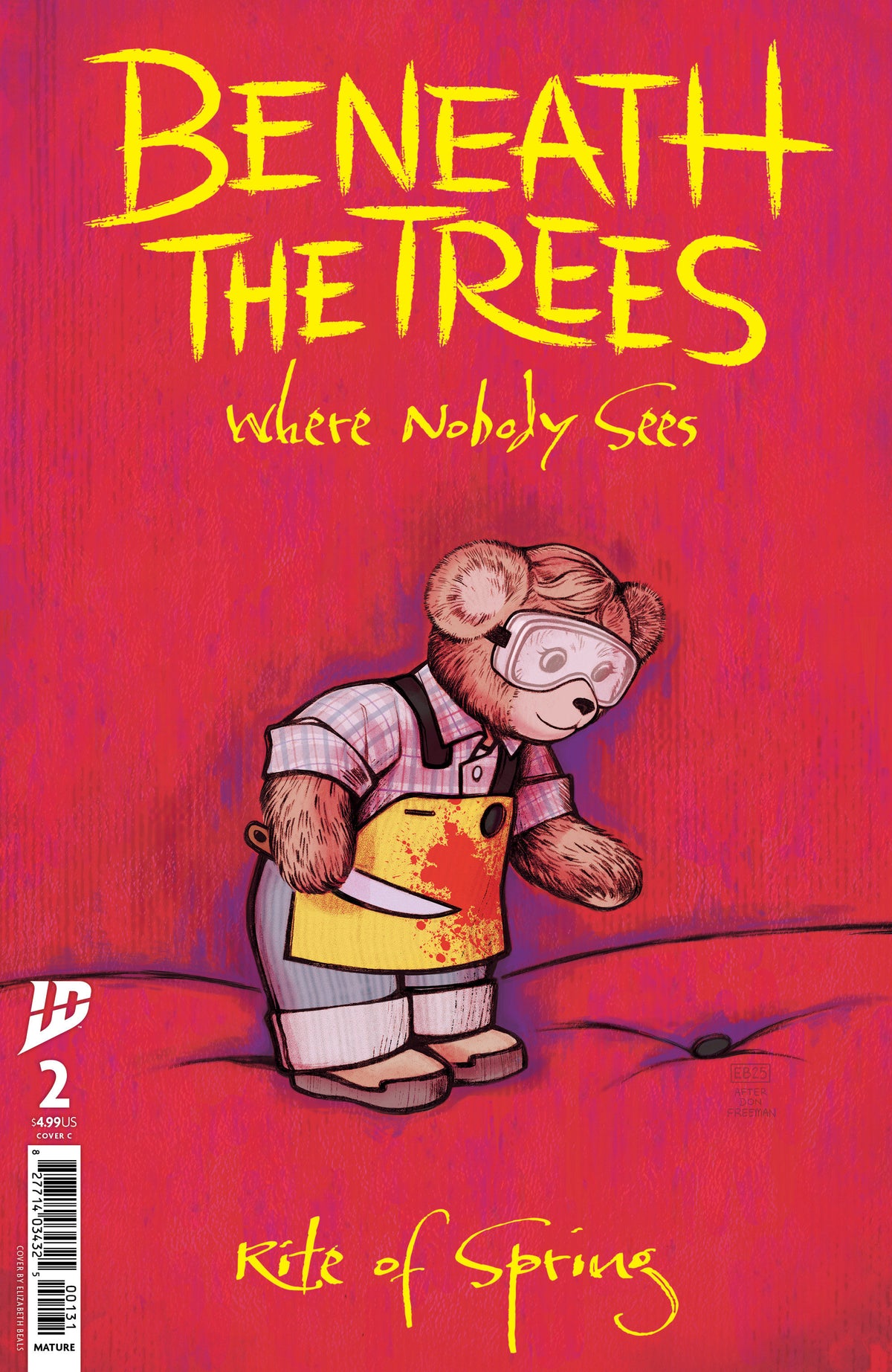 Stock Photo of Beneath The Trees Where Nobody Sees: Rite Of Spring #2 Variant C (Beals Storybook Variant) IDW Publishing Comics sold by Stronghold Collectibles of Acadiana Lafayette, LA