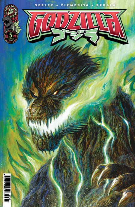 Stock Photo of  Godzilla [Kai Sei Era] #5 Variant C (Eggleton) IDW Publishing Comics sold by Stronghold Collectibles of Acadiana Lafayette, LA