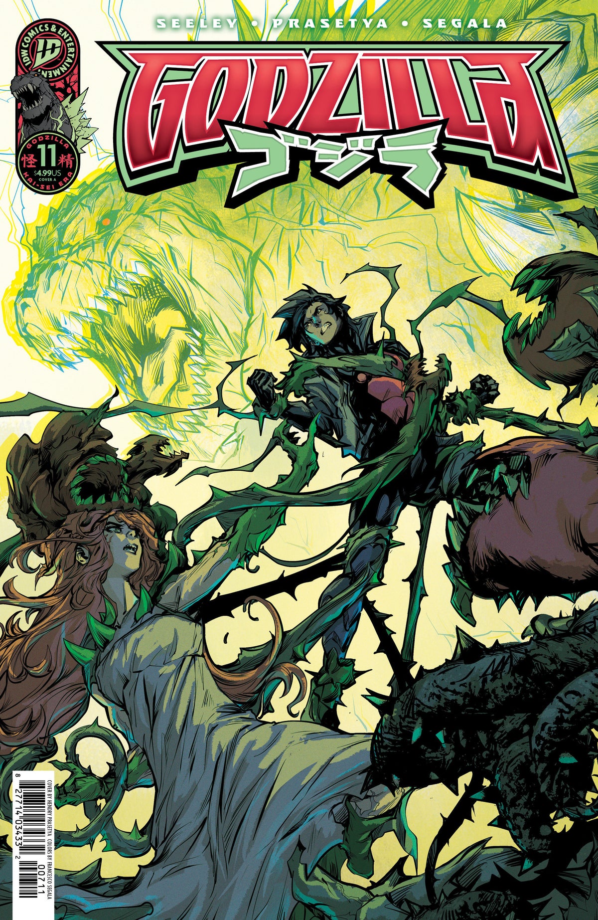Stock Photo of  Godzilla [Kai Sei Era] #11 Cover A (Prasetya) IDW Publishing Comics sold by Stronghold Collectibles of Acadiana Lafayette, LA