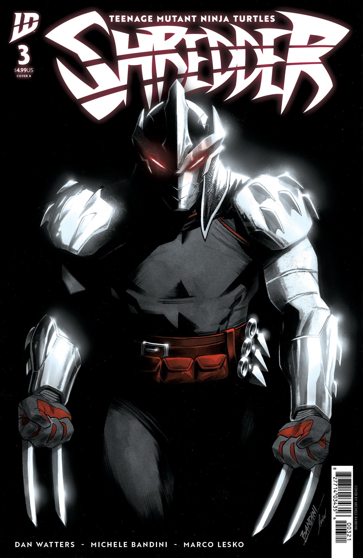 Stock Photo of  Teenage Mutant Ninja Turtles: Shredder #3 Variant B (Bandini) IDW Publishing Comics sold by Stronghold Collectibles of Acadiana Lafayette, LA