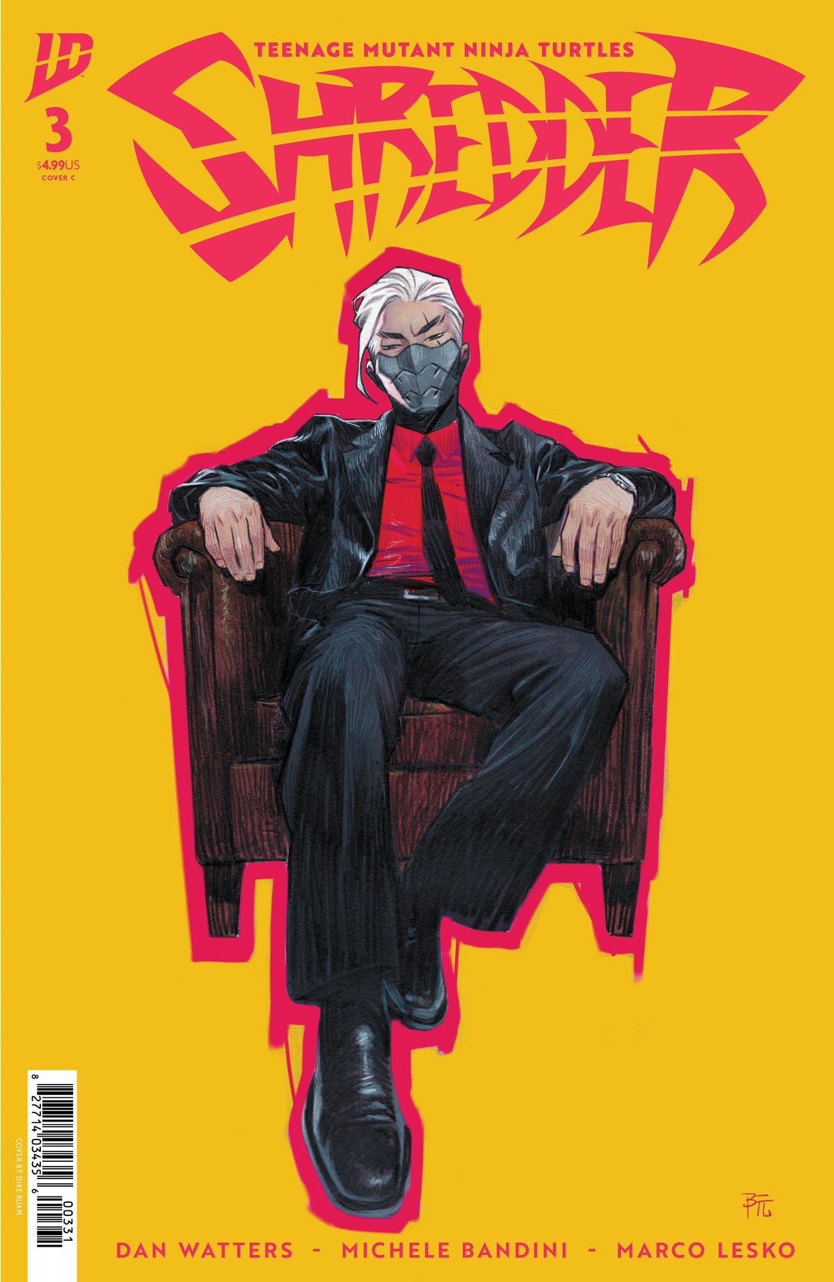 Stock Photo of  Teenage Mutant Ninja Turtles: Shredder #3 Variant C (Ruan) IDW Publishing Comics sold by Stronghold Collectibles of Acadiana Lafayette, LA