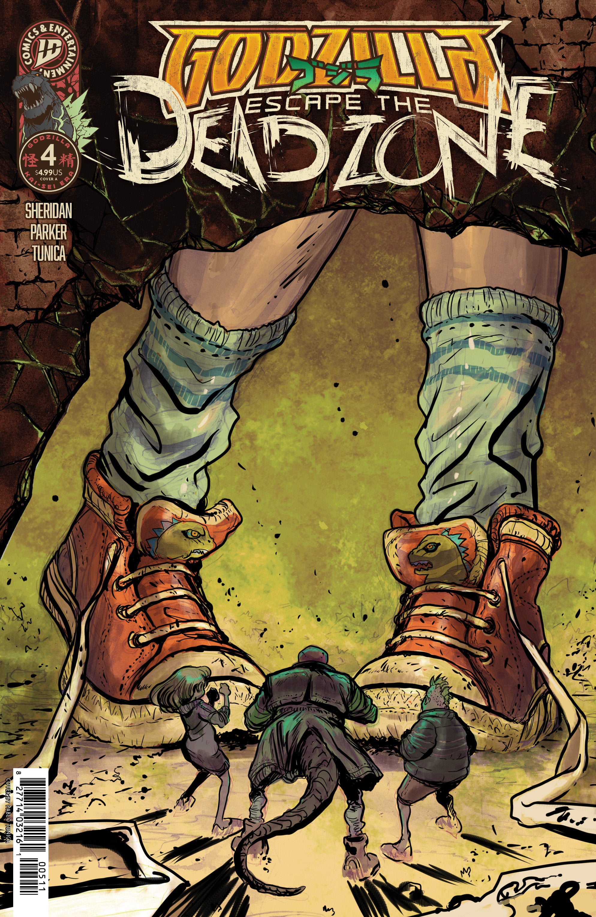 Stock Photo of Godzilla: Escape the Deadzone [Kai Sei Era] #4 CVR A Tunica IDW Publishing Comics sold by Stronghold Collectibles of Acadiana Lafayette, LA