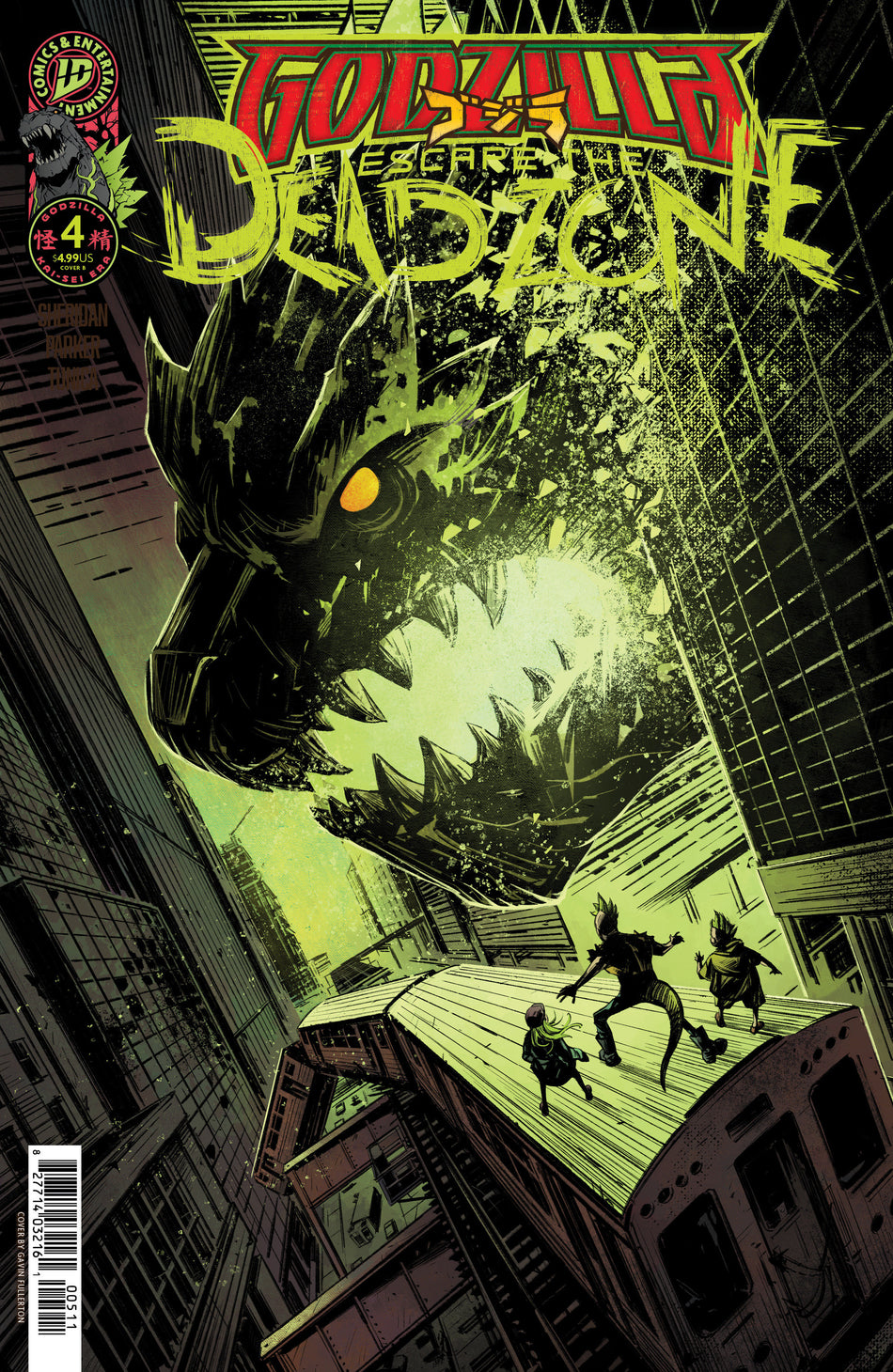 Stock Photo of Godzilla: Escape the Deadzone [Kai Sei Era] #4 Variant B Fullerton IDW Publishing Comics sold by Stronghold Collectibles of Acadiana Lafayette, LA