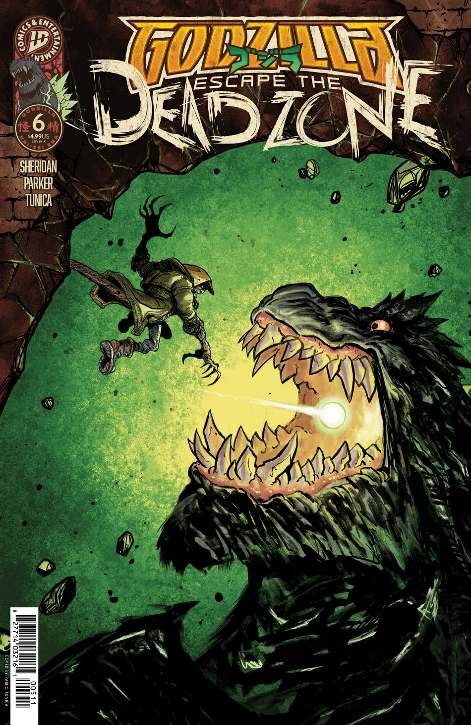 Stock Photo of  Godzilla: Escape The Deadzone [Kai Sei Era] #6 Cover A (Tunica) IDW Publishing Comics sold by Stronghold Collectibles of Acadiana Lafayette, LA