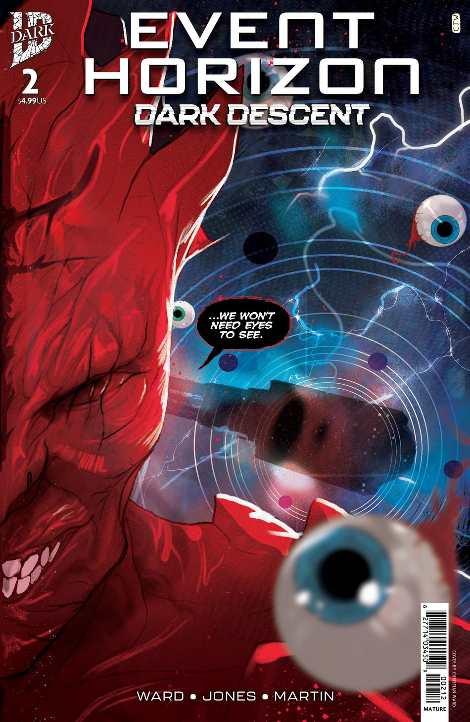 Stock Photo of  Event Horizon: Dark Descent #2 Cover A (Ward) (2ND Print) IDW Publishing Comics sold by Stronghold Collectibles of Acadiana Lafayette, LA