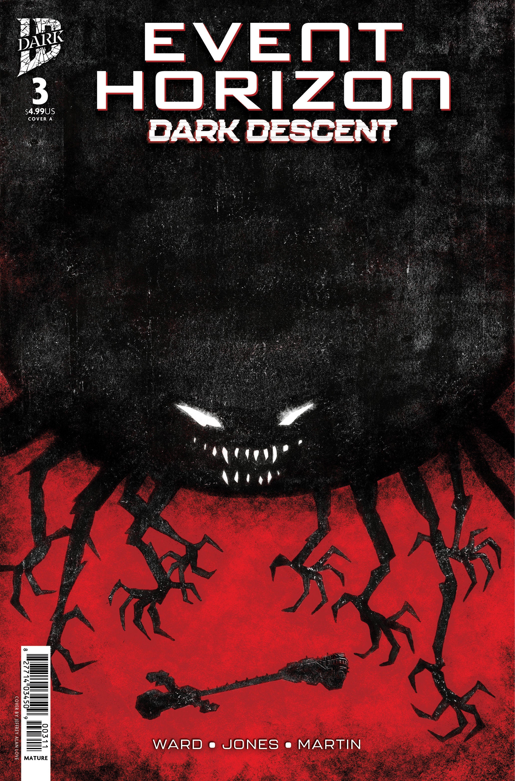 Stock Photo of Event Horizon: Dark Descent #3 CVR A Love IDW Publishing Comics sold by Stronghold Collectibles of Acadiana Lafayette, LA
