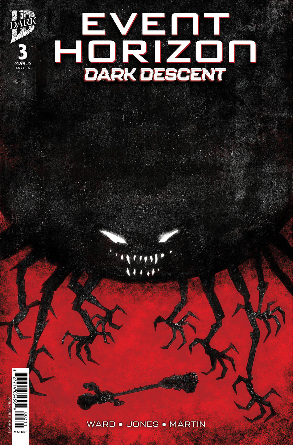 Stock Photo of Event Horizon: Dark Descent #3 CVR A Love IDW Publishing Comics sold by Stronghold Collectibles of Acadiana Lafayette, LA