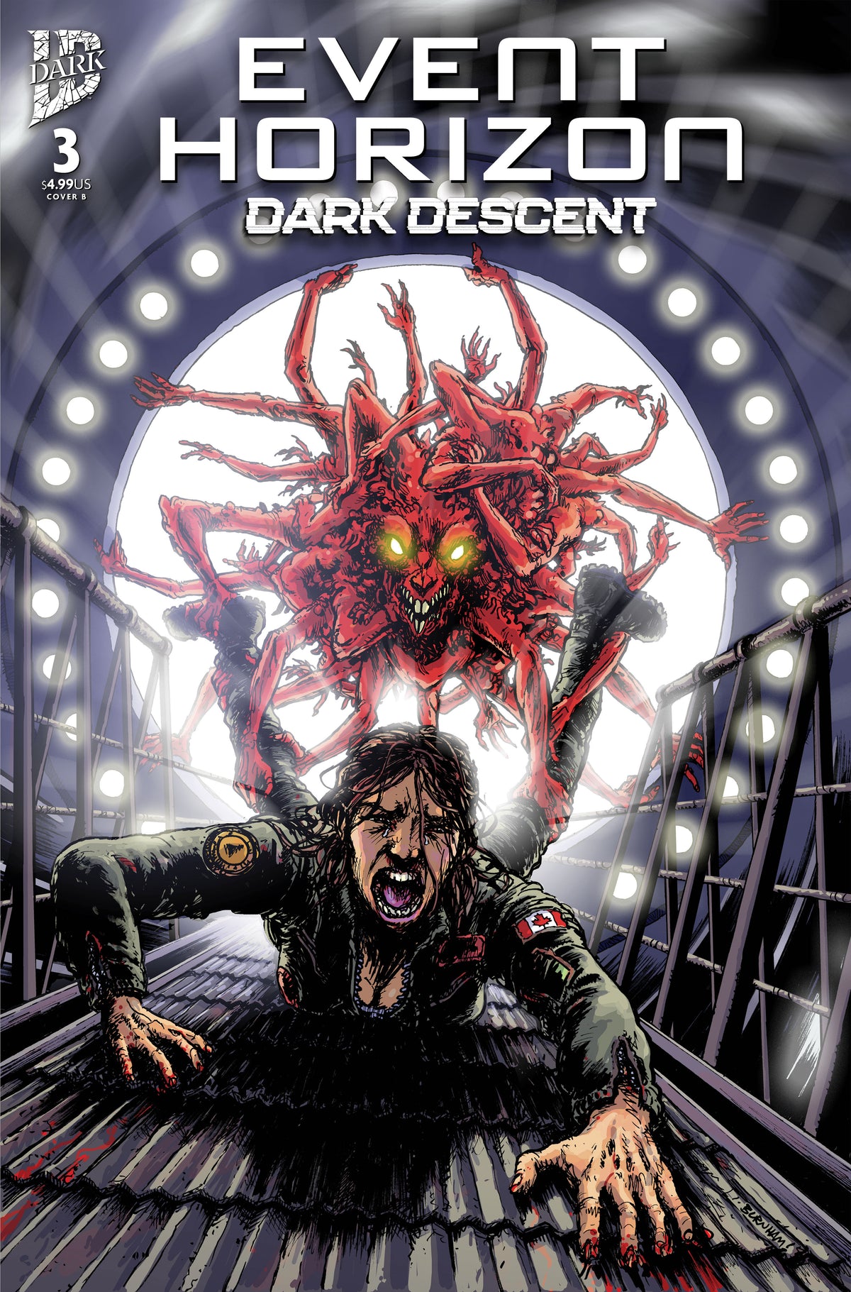Stock Photo of Event Horizon: Dark Descent #3 Variant B Burnham IDW Publishing Comics sold by Stronghold Collectibles of Acadiana Lafayette, LA