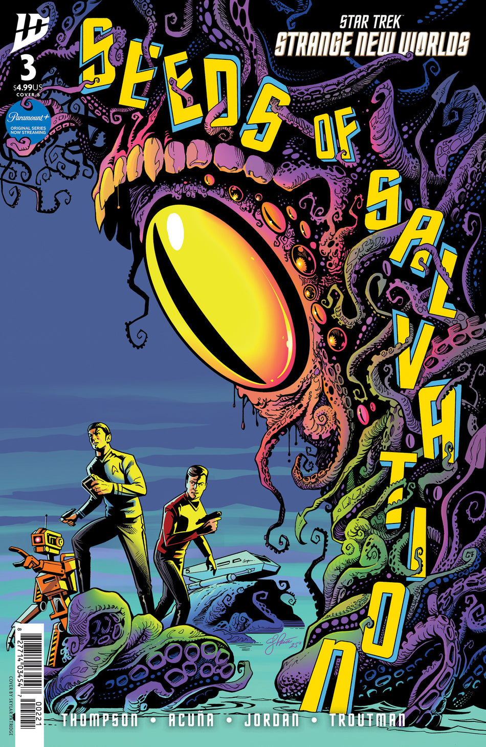 Stock Photo of Star Trek: Strange New Worlds the Seeds of Salvation #3 Variant B Price IDW Publishing Comics sold by Stronghold Collectibles of Acadiana Lafayette, LA