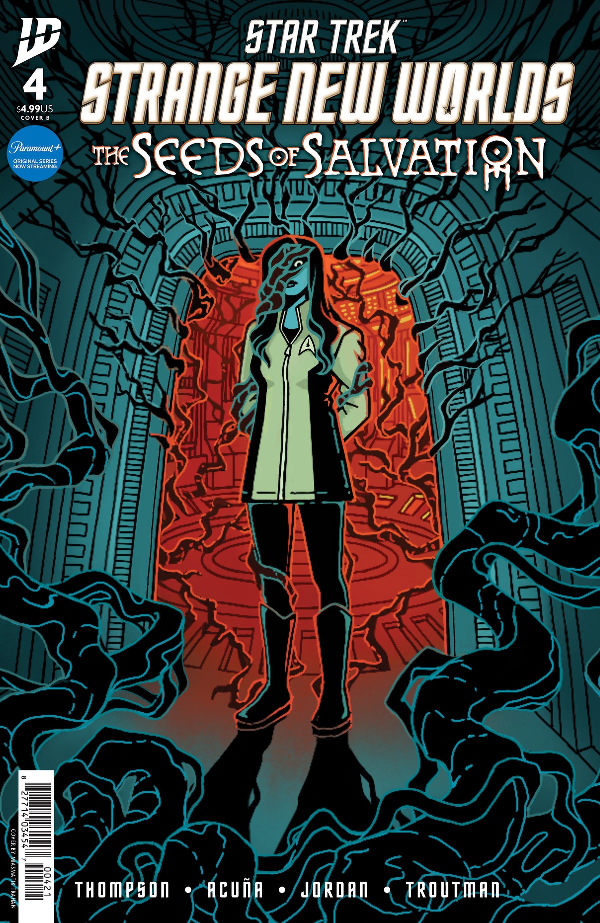 Stock Photo of  Star Trek: Strange New Worlds  The Seeds Of Salvation #4 Variant B (Trahan) IDW Publishing Comics sold by Stronghold Collectibles of Acadiana Lafayette, LA