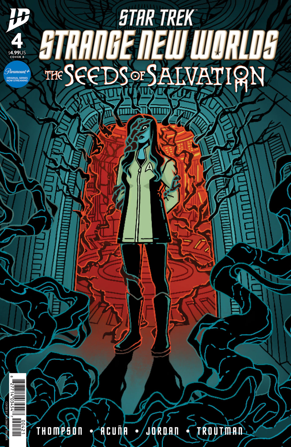 Stock Photo of  Star Trek: Strange New Worlds  The Seeds Of Salvation #4 Variant B (Trahan) IDW Publishing Comics sold by Stronghold Collectibles of Acadiana Lafayette, LA