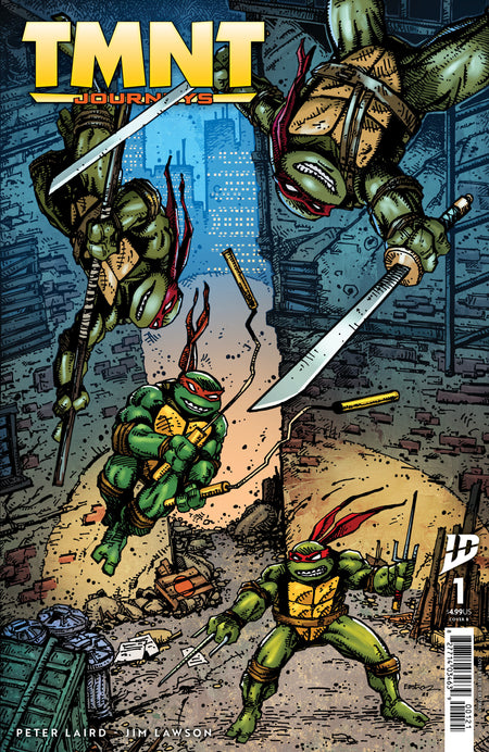 Stock Photo of Teenage Mutant Ninja Turtles: Journeys #1 Variant B Kevin Eastman IDW Publishing Comics sold by Stronghold Collectibles of Acadiana Lafayette, LA