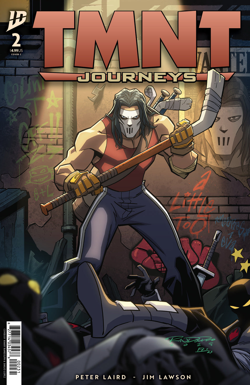 Stock Photo of Teenage Mutant Ninja Turtles: Journeys #2 Variant C Randolph IDW Publishing Comics sold by Stronghold Collectibles of Acadiana Lafayette, LA