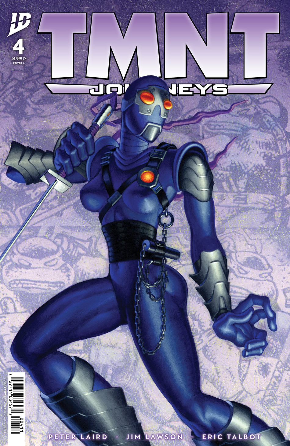 Stock Photo of  Teenage Mutant Ninja Turtles: Journeys #4 Cover A (Dooney & Lawson) IDW Publishing Comics sold by Stronghold Collectibles of Acadiana Lafayette, LA