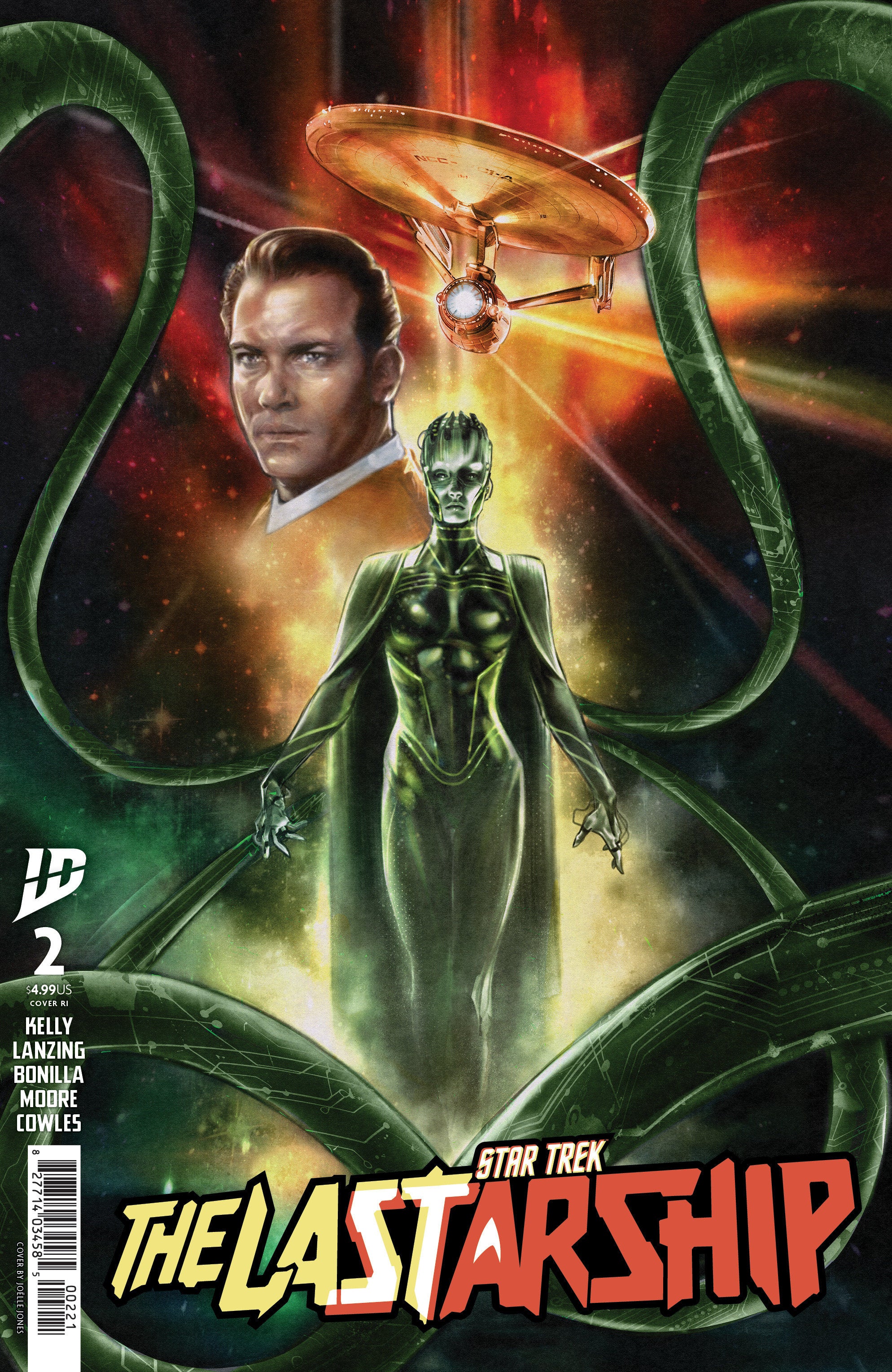 Stock Photo of  Star Trek: The Last Starship #2 Variant B (Jones) IDW Publishing Comics sold by Stronghold Collectibles of Acadiana Lafayette, LA