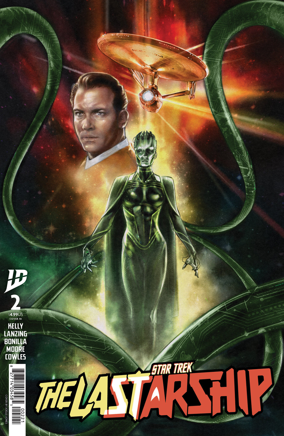 Stock Photo of  Star Trek: The Last Starship #2 Variant B (Jones) IDW Publishing Comics sold by Stronghold Collectibles of Acadiana Lafayette, LA